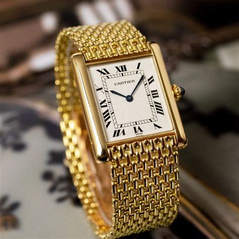 vintage cartier tank watches